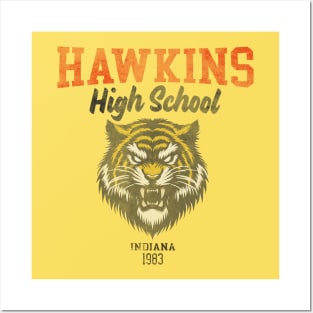 Hawkins High School Indiana Posters and Art